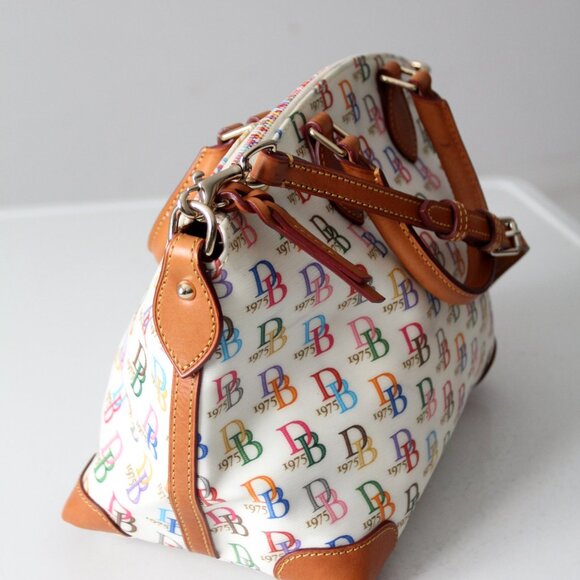 Vintage Dooney & Bourke Rainbow DB 1975 Satchel - Picture 6 of 16